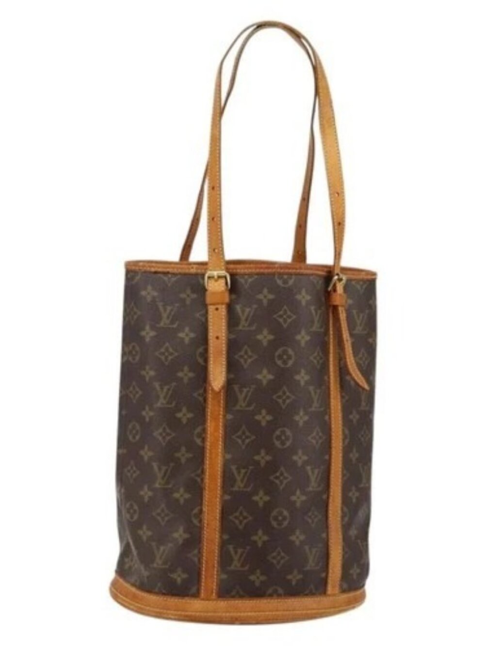 LOUIS VUITTON Monogram Bucket GM Shoulder Bag M42236 LV Auth 142746